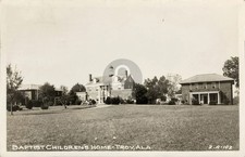 Troy AL Alabama View Baptist Children�s Home RPPC Photo Postcard COPY picture