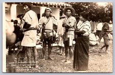 K57/ San Cristobal Las Casas Mexico RPPC Postcard c1950s Native Tipicos 38 picture