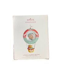 Hallmark 2018 ~ Baby's First Christmas Love's Journey Begins Photo Ornament picture