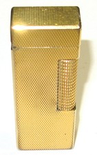 Vintage Dunhill Rollagas Gold Plated Lighter Swiss picture