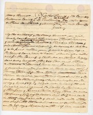 1840 Vermont Chittenden County Court Summons Penn & Walker v. Truman Burlington picture