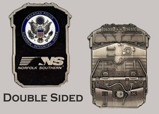 Norfolk Southern Railroad Police Train Challenge Coin J#37 picture