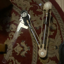 Mutoh Teledyne Post Drafting Arm & Protractor Set, Made in Japan picture