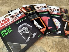 LOT OF 5 STAR WARS METAL EARTH 3D MODEL KITS VARIETY PACK - BRAND NEW picture