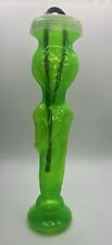 The Martian Neon Green Alien Drink Bottle With Straw BETRAS 16” Halloween Vtg picture