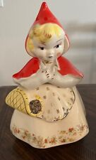 Vintage Regal/Hull Little Red Riding Hood Cookie Jar #967 MARRIED PIECE picture