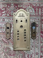 Vintage Otis Elevator Button Panel and Call Plates picture