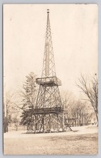 Vintage 1917 St. Peters MO Real Photo Postcard Engineer Tower picture