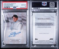 Topps 2025 F1 Eccellenza Kimi Raikkonen Veterano Black Auto 1/10 PSA 10 Pop 1 💎 picture