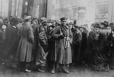 German Revolution - Adherents to Sparticides Berlin Germany ca 1919 Old Photo picture