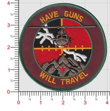 Official HMLA 167 Have Guns Will Travel Patch picture