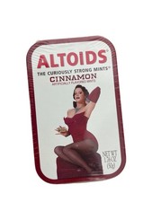 Altoids Cinnamon Mints Tin 50g Limited Edition Pinup Girl Retro Vintage Sealed picture