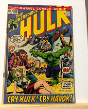 Marvel Comics Group The Incredible Hulk #150 (Apr 1972) Cry Hulk, Cry Havok picture
