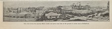 1924 Magazine Photo Silent Movie Metro Studio Huge Amount of Ground Hollywood,CA picture