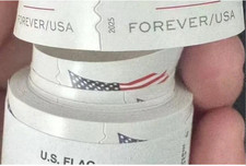 Lot OF 1000PCS U.S. Stickers use to Send Postcards Mail anywhere across the USA picture