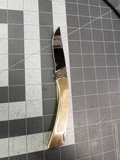 Vtg Olsen OK 152 HC MI Japan Folding Lockback Pocket Knife picture