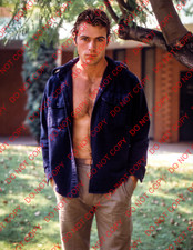 RARE: Jon-Erik Hexum, Hairy Chest, Sexy, Beefcake, Gay Interest, 8.5x11 Photo picture