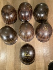 Lot 7 WWII US M-1 Helmet Liner Shells Only Firestone Stripped Restorations Parts picture
