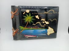 Vintage 1950s Aloha Hawaiian Islands Souvenir Photo Album Made in Japan Tiki picture