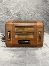 Vintage 1938 GE GD-60 Tube Radio Wood Cabinet – Untested - As-Is - Estate picture