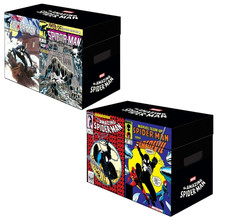Spider-Man Black Suit Costume Saga (2026) Marvel Graphic Comic Storage Box NEW picture