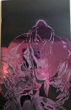 LETHAL PAINTBRUSH KYLE WILLIS HEROESCON VENOM EMBOSSED PINK SPOT FOIL ARTBOOK picture