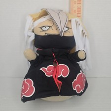 Vintage 2008 Naruto Shippuden Deidara Akatsuki Plush Toy Funky FW Japan Prize picture