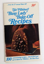 1960s PILLSBURY Busy Lady 100 PRIZE WINNING RECIPES 17TH BAKE OFF booklet picture