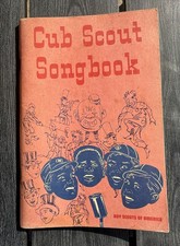 Vintage 1969 Booklet Cub Scout Songbook. 96 Pages.  Softcover picture