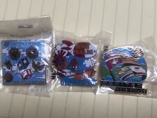 Lot Of 3 Rose Parade 1998, 1999, 2000 UNITED AIRLINES Lapel Pin SEALED picture