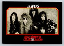 Heavens Edge Band 1991 MEGAMETAL Impel #26 picture
