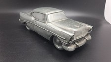 1974 Banthrico Chevrolet Car Coin Bank Heavy Cast Metal Vintage Chicago USA picture