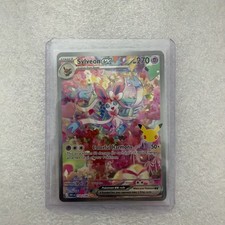 Pokémon TCG 30th Celebration Sylveon EX 153/128 ✅FAST DELIVERY✅ picture