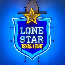 New Lone Star Texas Light Beer Neon Sign 19