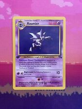 Pokemon Card Haunter Fossil 1st Edition Rare 21/62 Near Mint Condition picture