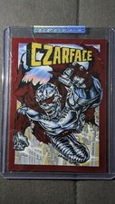 G.A.S. Trading Cards CZARFACE ROOKIE CARD #25 LAMOUR SUPREME LIMITED EDITION picture