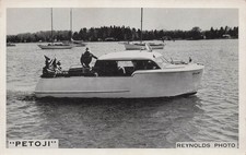 Sturgeon Bay WI Wisconsin Door County Fishing Boat Petoji Odson May Postcard 41A picture