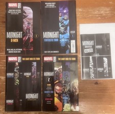 Midnight Universe Black & White Ashcan  & Marvel Previews 57 58 59 60 *LAST SET* picture