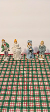 Vintage Occupied Japan Porcelain Colonial Figurines Lot of 4 - Courting Couples picture