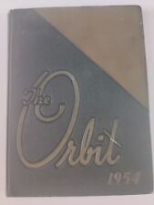 1954 Orbit Yearbook Vintage Roosevelt High Hyde Park, New York picture