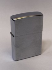 Vintage 1999 Zippo Brushed Chrome Pocket Lighter A XV USA picture