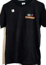 BRAND NEW-SEALED-UNISEX DUNKIN NFL NY JETS T-Shirt - Pure Cotton 100% SM-2XL picture