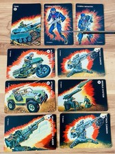 1982 G.I. Joe Rookie Lot Cobra Commander Vintage Cardd Rare NM picture