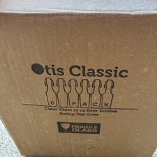 Otis Classic 16 Oz Glass Bottles with Flip Caps, Case of 6 Open box picture