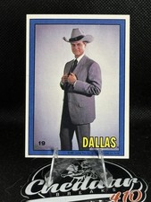 1981 Donruss Dallas #19 J.R. Ewing portrait picture