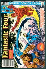 Fantastic Four 252 VF/NM 9.0 Byrne Newsstand Marvel 1983 picture