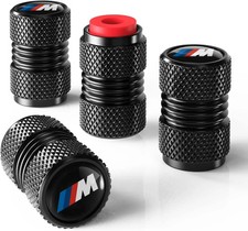 4pcs Tire Valve Stem Caps, Compatible with BMW M Series Stem Cap Universal Car A picture