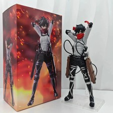 21cm Mikasa Ackerman Attack on Titan Anime Figure Statue Collectible Desk Decor picture