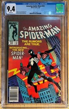 THE AMAZING SPIDERMAN 252 CGC 9.4 Marvel 1984 1st Black Costume picture