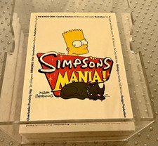 2001 Inkworks Simpsons Mania Trading Card set picture